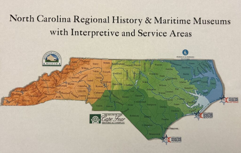 North Carolina Regional History and Maritime Museums with Interpretive and Service Areas